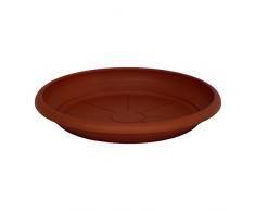 PP Plastic 031-44-02 Untersetzer Linda, Terracotta, Durchmesser 45xH6,3 cm