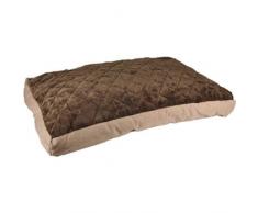 Flamingo 517482 Kissen Rhodope Rechteckig+Reissverschluss Braun 100x65x12 cm