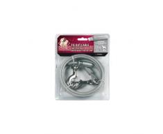 Flamingo-Kabel Hundehütte laminiert für Hunde Weiß 6 mm 5 m