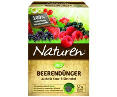 Naturen Bio Beerendünger, Organisch-mineralischer Volldünger für Beerenobst, Kern und Steinobst mit natürlicher Langzeitwirkung, 1,7 kg