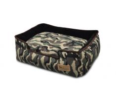 P.L.A.Y – Pet Lifestyle & You PY3003BXLF Lounge Bett Camouflage, XL, grün
