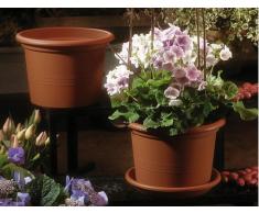 Geli Pflanzkübel, Cilindro 20 cm, terra, 20 x 20 x 16 cm, 64102006