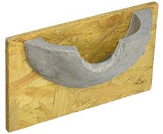 Fallen Fruits Esschert Design – Nest-Schwalben-Form von Umgedrehte Korb, sehr robust, ca. 24 cm x 9,1 cm x 15 cm