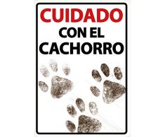 Magnet & Steel 23-7843 Schild A5 Pflege mit dem Welpen, 14,8 x 21 cm