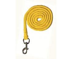 HKM Strick -Stars- mit Karabinerhaken, pastellgelb, 180 cm