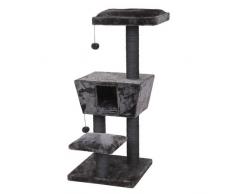 Europet Bernina 431422458 Katzenmöbel New Jersey, 48 x 48 x 114 cm, grau