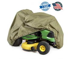 Pyle Armor Shield Rasen Traktor Rasenmäher schützende Aufbewahrung Cover Universal Size olivgrün