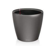 Lechuza 16023 CLASSICO Premium LS 21 Herausnehmbarer Pflanzeinsatz mit patentiertem Griffrahmen, Anthrazit Metallic, Hochwertiger Kunststoff, Inkl. Bewässerungssystem, , Für Innenraumbegrünung