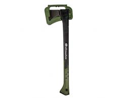 Ultranatura Spaltaxt inkl. Klingenschutz, Länge ca. 71 cm, Profi-Axt mit dicker Klinge, ideal für Spaltarbeiten und Hacken von Holzstücken mit 30 cm und mehr Durchmesser