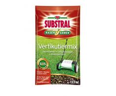 Substral Vertikutiermix Rasenreparatur-Mischung aus Rasensamen, Rasendünger und Bodenaktivator, für 133 m² kg, 4 kg Sack