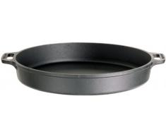 Gusseisenkuss Pfanne aus Gusseisen, Schwarz, Ø 50 cm