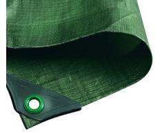 NOOR Abdeckplane Hobby 120g/m² Weiß I 8 x 10 m I Allzweckplane für Schutz vor Witterung I Ideal geeignet für den Garten I UV-stabilisiert, beidseitig beschichtet, wasserfest, abwaschbar & langhaltig