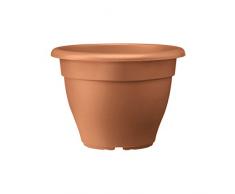 Elho Torino Campana 50 - Blumentopf - Tonrot - Draußen - Ø 50 x H 35 cm