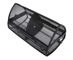 Char-Broil 140773-Grillspieß-Gitterkorb Grillkorb, Schwarz