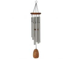 Woodstock Chimes Klangspiel, silber, 56x18x6.4 cm, BDAY