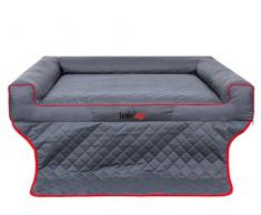 HobbyDog R2 VITGRA3 Viki Trunk Das Lager/Bett, Die Couch für einen Hund Zum Kofferraum, 100 x 80 cm, L