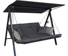 Angerer Lounge Hollywoodschaukel, grau