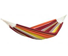 AMAZONAS Brasilianische Hängematte XL Barbados Acerola 230 x 150cm für Mehrpersonen bis 200kg buntgestreift