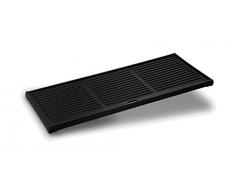 Enders Guss-Wende-Platte für Gasgrill: KANSAS 3-Brenner, aus Gusseisen, 1/3 Grillfläche, Grill-Zubehör, Grillplatte, massive Grill-Gussplatte, doppelseitig anwendbar, #7880