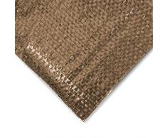 NOOR Unkrautblocker 105 gr/m² 0,9 x 10 m I Die Gartenfolie für das Hochbeet und das Gewächshaus I Unkrautschutz ohne Chemie auf Gartenwegen und Terrassen I Wasserdurchlässig & umweltfreundlich I Braun