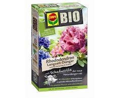 Compo Bio Rhododendron Langzeit-Dünger für alle Rhododendren und andere Morbeetpflanzen, 5 Monate Langzeitwirkung, 2 kg