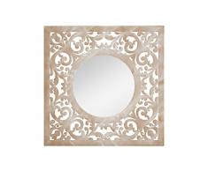 La Hacienda 55456 Spiegel, quadratisch, Steinoptik, 60 x 60 mm, Beige
