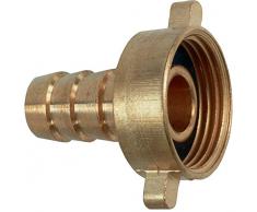 Cornat Schlauchverschraubung 3/4 x 1, Messing / Schlauchverbindung / Garten Bewässerung / FLOR92380