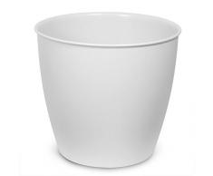 Stefanplast Blumentopf , weiß, ø 14 cm