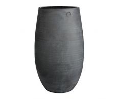 Mica decorations 143141 Vase, Elsie, 30 x 30 x 53 cm, grau