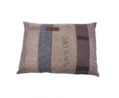 Lex & Max Bezug RECT. Leinwandbild, Aufnäher OBS, 100 x 70 cm, Sand