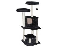 Europet Bernina 431423738 Katzenmöbel Abyssin, 50 x 50 x 134 cm, schwarz