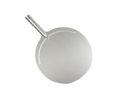 FALCI 249965 – 25 Schaufel Pizzamesser aus Edelstahl rund, Durchmesser 25 cm