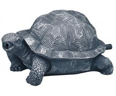 Oase Schildkröte Wasserspeier, grau