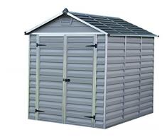 Palram Skylight Shed Gerätehäuser, dunkel grau/anthrazit, 230.5 x 185.5 x 217 cm