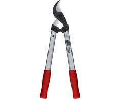 Felco Astschere, Baumschere, Gartenschere, Zweihandschere (50 cm lang ziehender Schneidkopf Aluminium Griffe alle Teile austauschbar sauberer, präziser Schnitt) 211-50, Rot