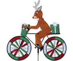 Premier Kite Bike Spinner Reindeer Figur Wetterfahne Grün