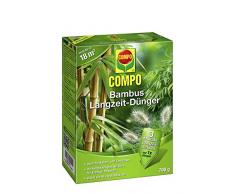 COMPO Bambus Langzeit-Dünger für alle Bambusarten, Zier- und Kübelgräser, 3 Monate Langzeitwirkung, 700 g, 18m²