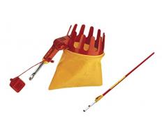 Wolf Garten Obstflücker plus Stiel, RG-M/ZM V3, Stahl, rot, 20 x 10 x 10 cm, 630526