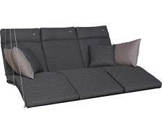 Angerer Relax Schaukelauflage Auflage für Hollywoodschaukel, grau