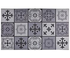 Esschert Design Fußmatte Mosaik aus Recyceltes Gummigranulat Polyestervlies, 76,0 x 45,5 x 1,0 cm