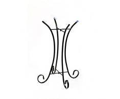 Alpine Corporation Vogeltränke aus Metall, für den Außenbereich, Schwarz