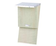 Esschert Design Fledermauskasten, Fledermaushaus, ca. 18 cm x 17 cm x 39 cm