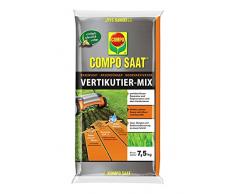 COMPO SAAT Vertikutier-Mix, Rasensamen, Rasendünger und Bodenaktivator, 7,5 kg, 250 m²