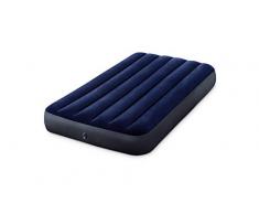 Intex Classic Downy Blue Dura-Beam Serie Twin Luftbett, Blau, 191 x 99 x 25 cm (L x B x H)
