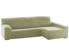 Dam Sofa Überwurf Chaise Longue 240 cm. rechts Frontalsicht - Fb. 00-ecru