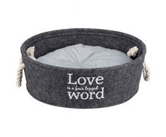 Trixie 38395 Korb Lian, ø 37 cm, anthrazit