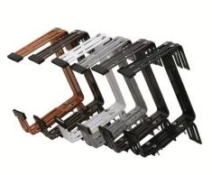 Siena Garden Blumenkastenhalter Premium, 3-fach verstellbar, 2 Stück, 897718