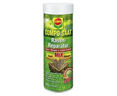 COMPO SAAT Rasen-Reparatur, Mischung aus Rasensamen und Rasendünger mit 3 Monate Langzeitwirkung, 360g, 15 m²
