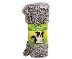 Dehner Hundematte Snuggy, ca. 89 x 66 cm, Polyester, grau