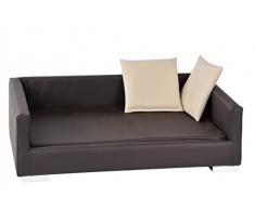 SILVIO DESIGN, Tiersofa Lucky Gr.2 braun, 21717.101